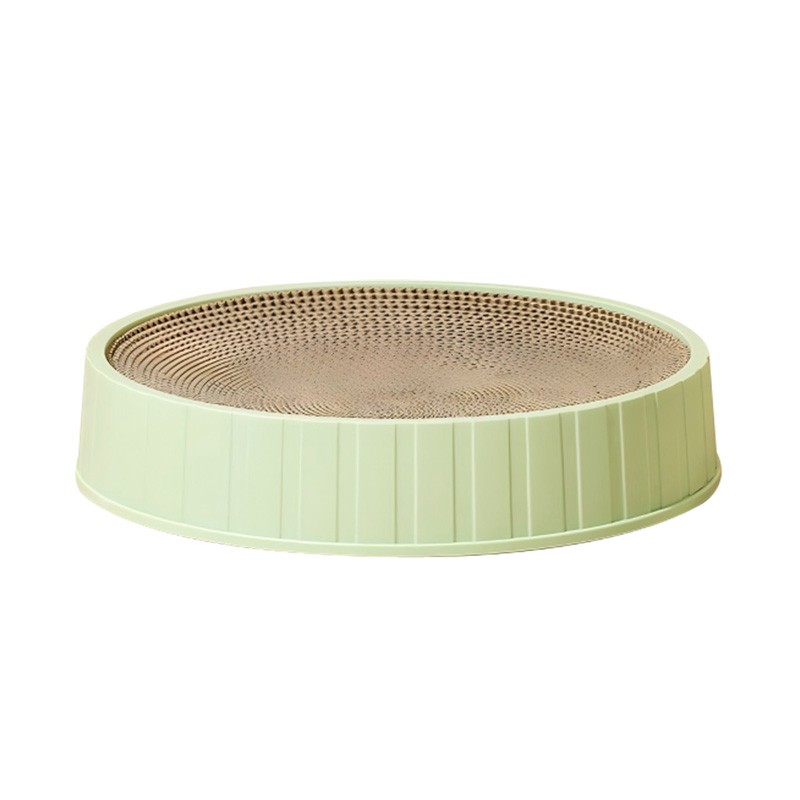 Tábua circular substituível para arranhões de gatos com erva-de-gato