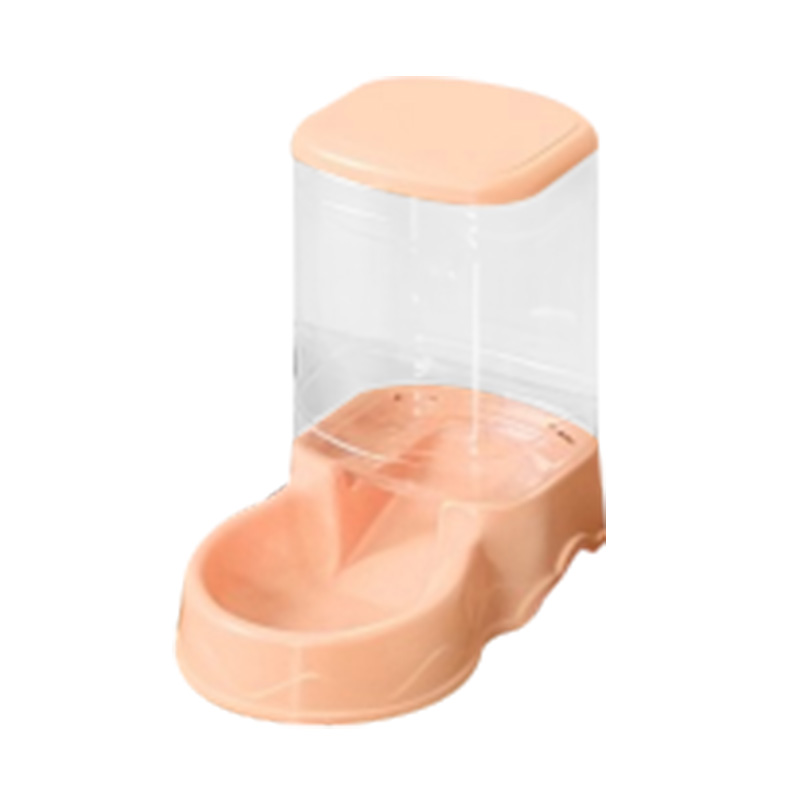 Alimentador automático transparente visível para animais de estimação